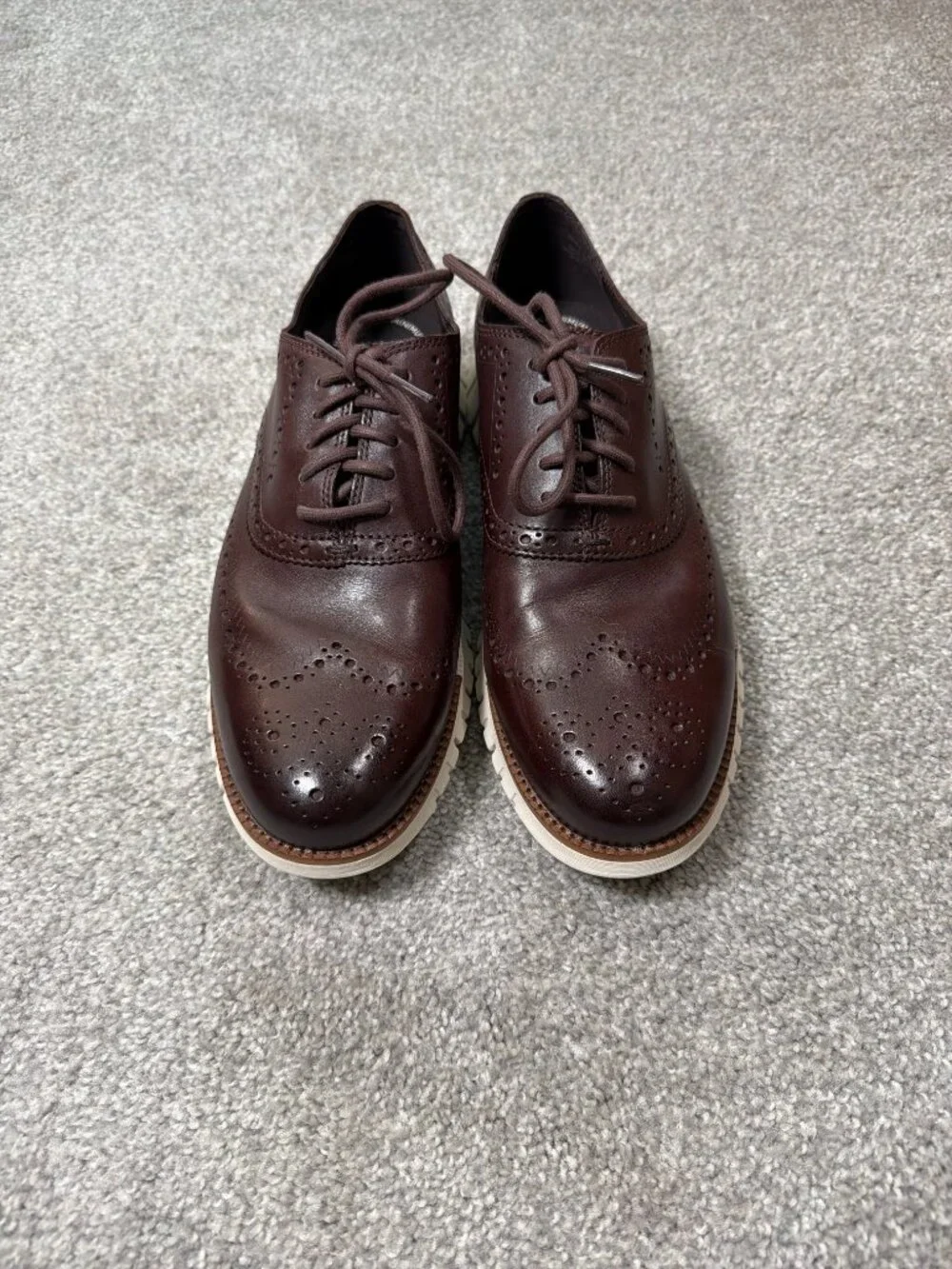 Cole Haan Men's ZERØGRAND Remastered Wingtip Oxford US9 EUC
